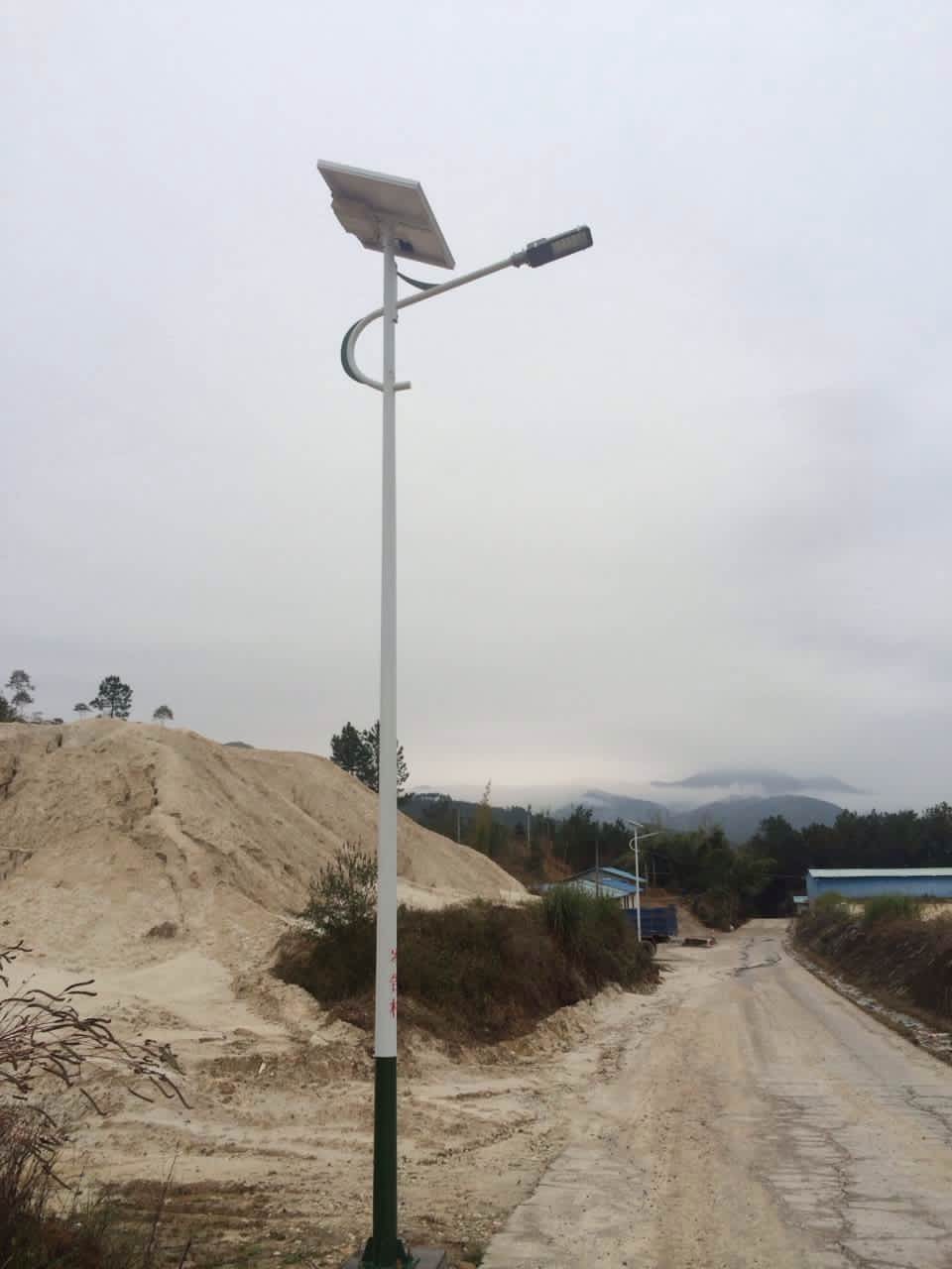 河源新農村太陽能路燈竣工