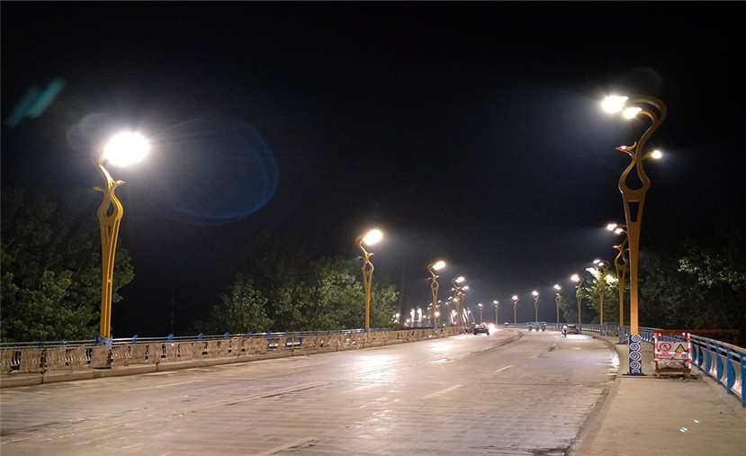 景觀路燈“鳳舞九天”工程案例